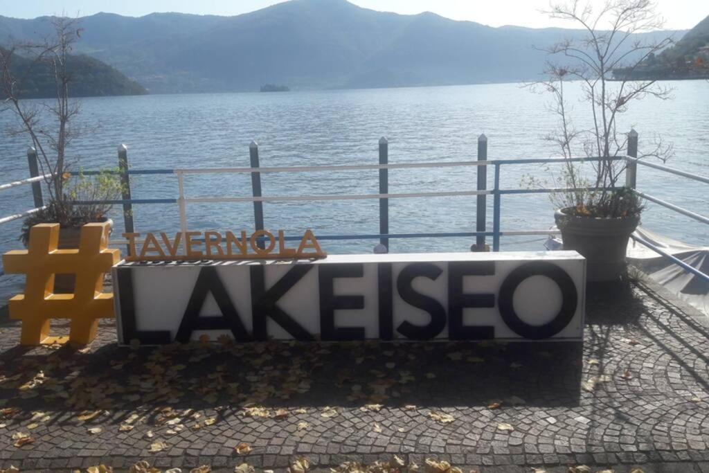 Appartamento Sul Lago D'Iseo Tavernola Bergamasca Exterior photo